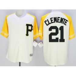 Cheap Roberto Clemente Pirates Jersey From China White 2016 #21 In Men Women Youth Size