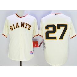 Cheap Juan Marichal Giants Jersey From China Cream #27 In Men Women Youth Size