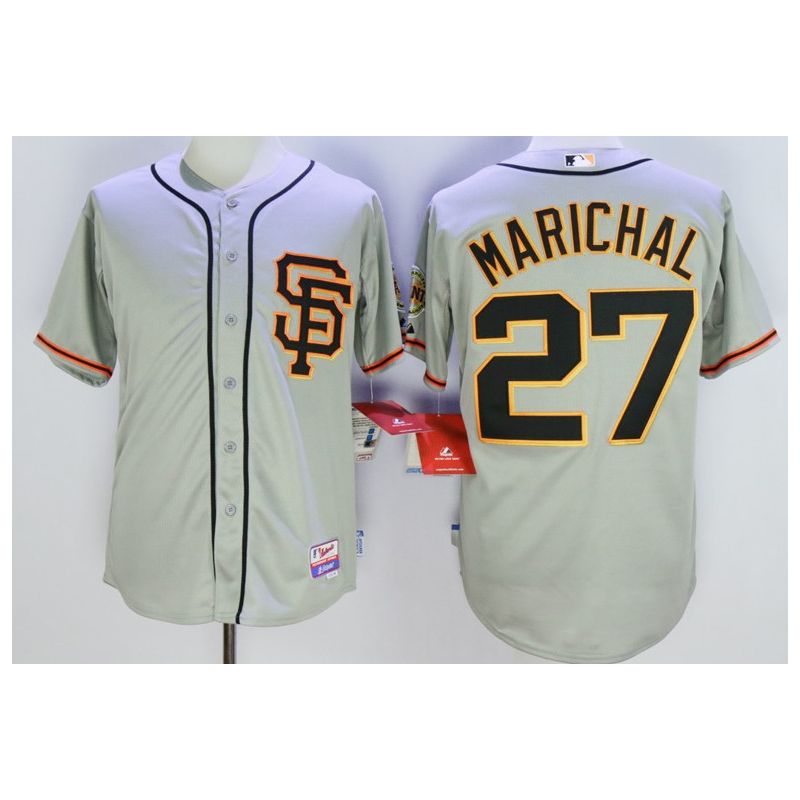 Cheap Juan Marichal Giants Jersey From China Gray SF #27 In Men Women Youth Size