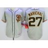 Cheap Juan Marichal Giants Jersey From China Gray SF #27 In Men Women Youth Size