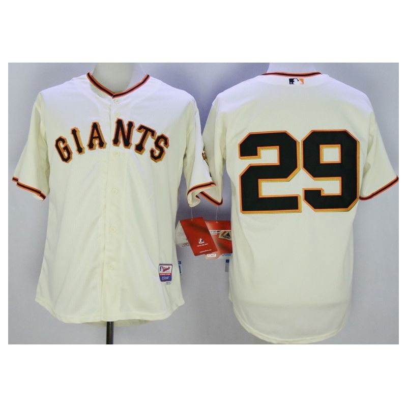 Cheap Hector Sanchez Giants Jersey From China Cream #29 In Men Women Youth Size