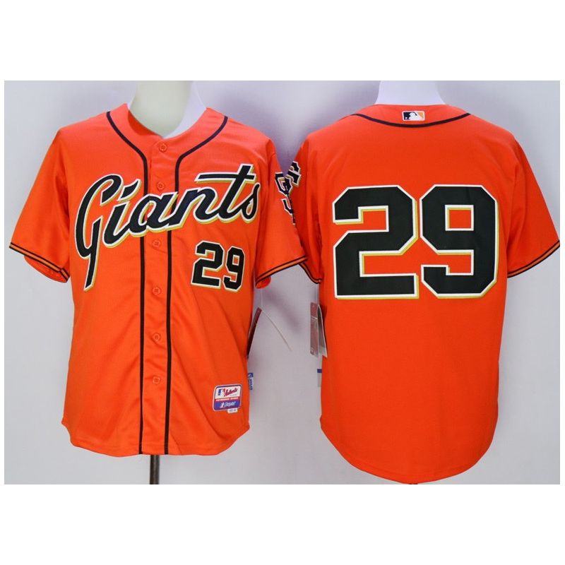 Cheap Hector Sanchez Giants Jersey From China Orange #29 In Men Women Youth Size