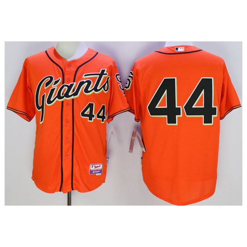 Cheap Willie McCovey Giants Jersey From China Orange #44 In Men Women Youth Size