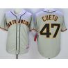 Cheap Johnny Cueto Giants Jersey From China Grey #47 In Men Women Youth Size