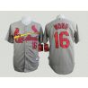 Cheap Kolten Wong Cardinals Jersey From China Grey #16 In Men Women Youth Size