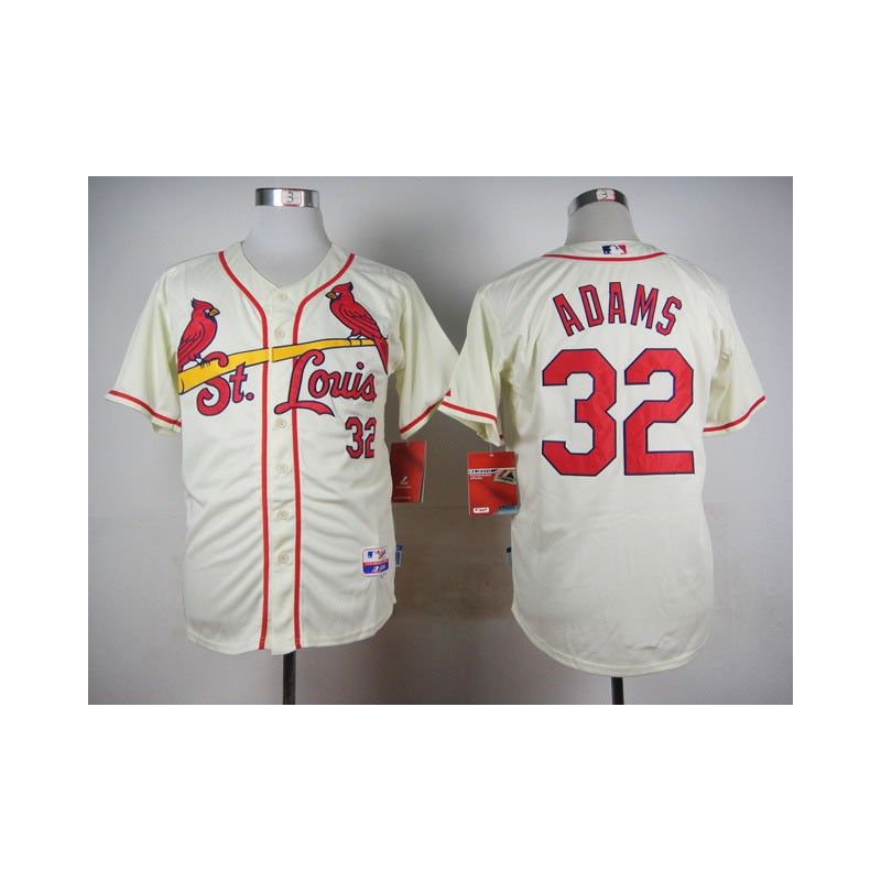 Cheap Matt Adams Cardinals Jersey From China Cream #32 In Men Women Youth Size Cheap Matt Adams Cardinals Jersey From China Cream #32 In Men Women Youth Size