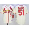 Cheap Willie McGee Cardinals Jersey From China Cream #51 In Men Women Youth Size