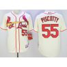 Cheap Stephen Piscotty Cardinals Jersey From China Cream #55 In Men Women Youth Size