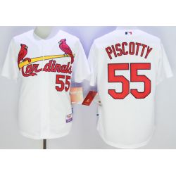 Cheap Stephen Piscotty Cardinals Jersey From China White #55 In Men Women Youth Size