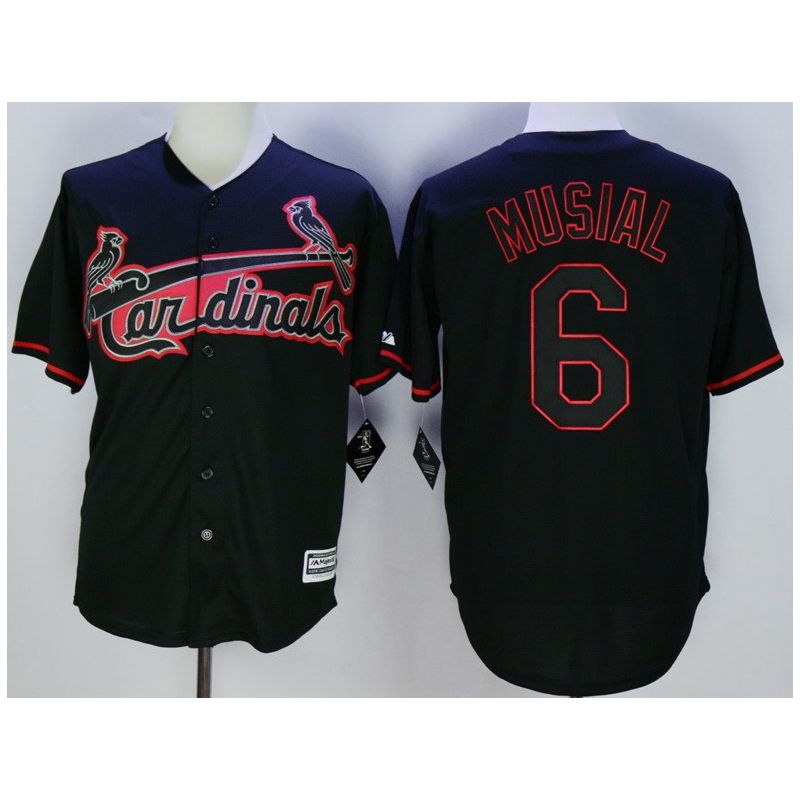 Cheap Stan Musial Cardinals Jersey From China Black 2016 Fashion #6 In Men Women Youth Size Cheap Stan Musial Cardinals Jersey From China Black 2016 Fashion #6 In Men Women Youth Size