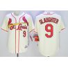 Cheap Enos Slaughter Cardinals Jersey From China Cream #9 In Men Women Youth Size