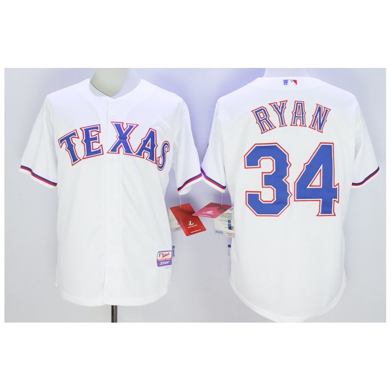Cheap Nolan Ryan Rangers Jersey From China White #34 In Men Women Youth Size Cheap Nolan Ryan Rangers Jersey From China White #34 In Men Women Youth Size