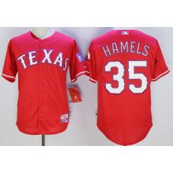 Cheap Cole Hamels Rangers Jersey From China Red #35 In Men Women Youth Size