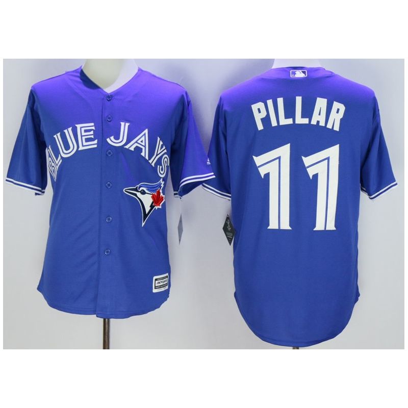 Cheap Kevin Pillar Blue Jays Jersey From China Blue #11 In Men Women Youth Size Cheap Kevin Pillar Blue Jays Jersey From China Blue #11 In Men Women Youth Size