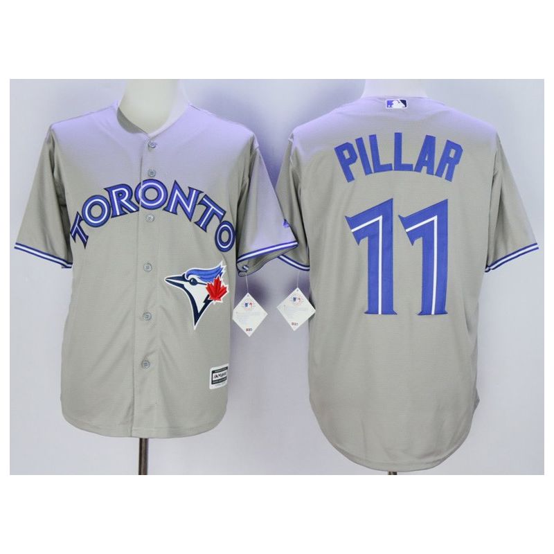 Cheap Kevin Pillar Blue Jays Jersey From China Grey 2016 #11 In Men Women Youth Size Cheap Kevin Pillar Blue Jays Jersey From China Grey 2016 #11 In Men Women Youth Size