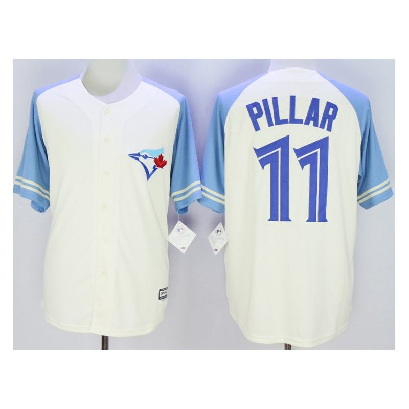 Cheap Kevin Pillar Blue Jays Jersey From China White 2016 #11 In Men Women Youth Size Cheap Kevin Pillar Blue Jays Jersey From China White 2016 #11 In Men Women Youth Size
