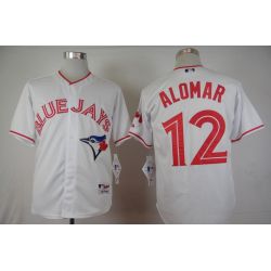 Cheap Roberto Alomar Blue Jays Jersey From China White 2015 new #12 In Men Women Youth Size