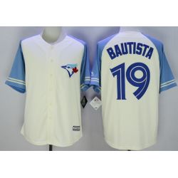 Cheap Jose Bautista Blue Jays Jersey From China White 2016 #19 In Men Women Youth Size