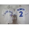 Cheap Troy Tulowitzki Blue Jays Jersey From China White #2 In Men Women Youth Size