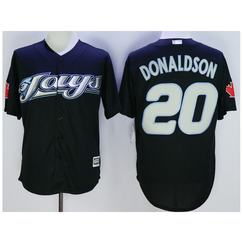 Cheap Josh Donaldson Blue Jays Jersey From China Black #20 In Men Women Youth Size Cheap Josh Donaldson Blue Jays Jersey From China Black #20 In Men Women Youth Size