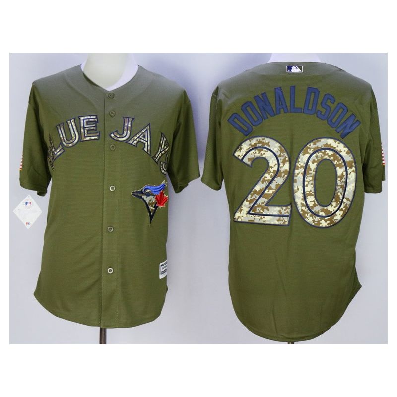 Cheap Josh Donaldson Blue Jays Jersey From China Olive Salute To Service #20 In Men Women Youth Size Cheap Josh Donaldson Blue Jays Jersey From China Olive Salute To Service #20 In Men Women Youth Size