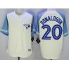 Cheap Josh Donaldson Blue Jays Jersey From China White 2016 #20 In Men Women Youth Size