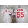 Cheap Russell Martin Blue Jays Jersey From China White 2015 new #55 In Men Women Youth Size