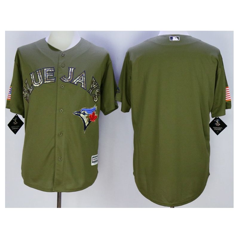 Cheap Blue Jays Jersey From China Olive Salute To Service In Men Women Youth Size Cheap Blue Jays Jersey From China Olive Salute To Service In Men Women Youth Size