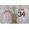 Cheap Nolan Ryan Astros Women Jersey From China White #34