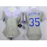 Cheap Eric Hosmer Royals Women Jersey From China Gray #35