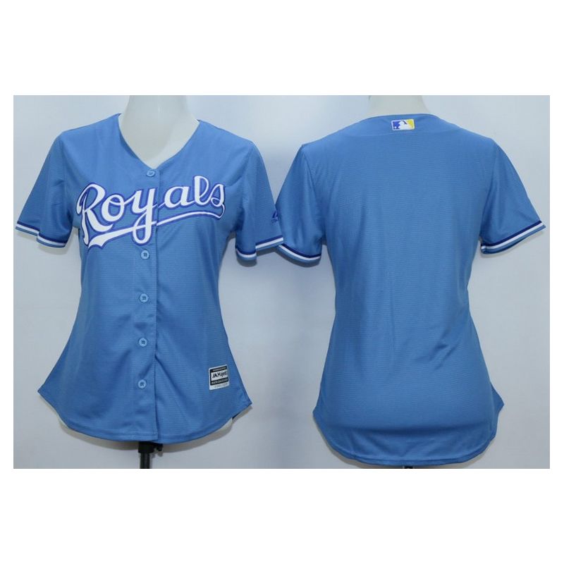 Cheap Royals Women Jersey From China Light Blue