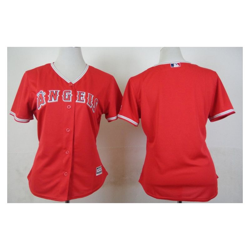 Cheap Angels Women Jersey From China Red Cheap Angels Women Jersey From China Red
