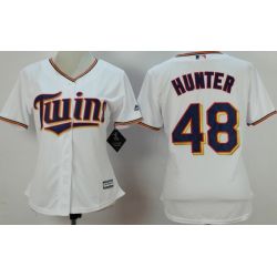 Cheap Torii Hunter Twins Women Jersey From China White #48