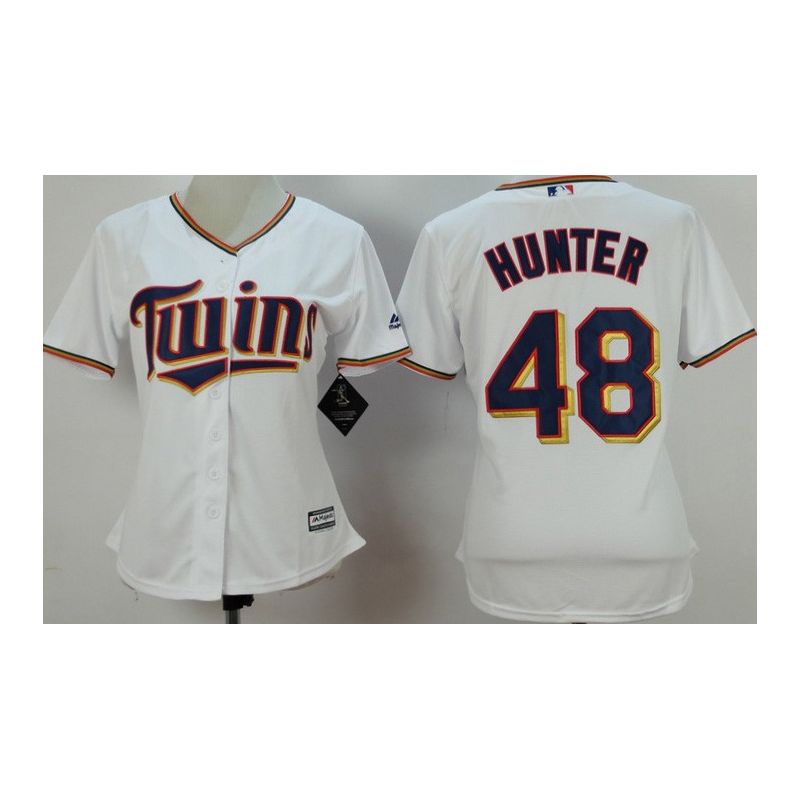 Cheap Torii Hunter Twins Women Jersey From China White #48 Cheap Torii Hunter Twins Women Jersey From China White #48