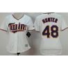 Cheap Torii Hunter Twins Women Jersey From China White #48