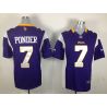 Cheap Christian Ponder Vikings Jersey #7 Purple From China Game