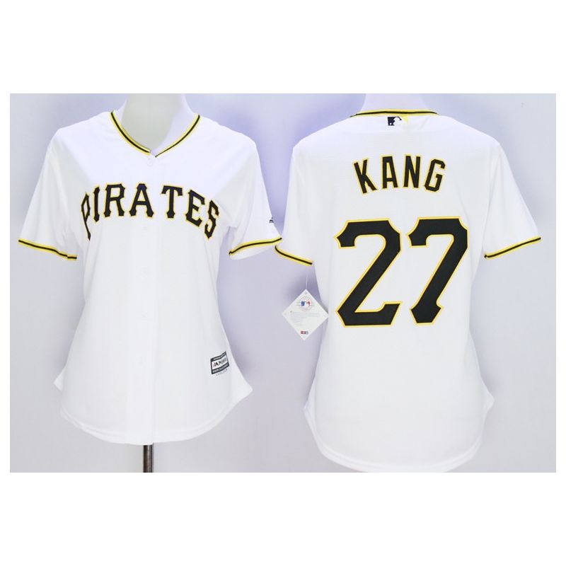 Cheap Jung-ho Kang Pirates Women Jersey From China White #27 Cheap Jung-ho Kang Pirates Women Jersey From China White #27