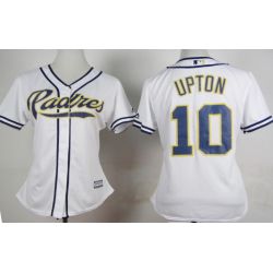 Cheap Justin Upton Padres Women Jersey From China White #10