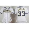 Cheap James Shields Padres Women Jersey From China White #33