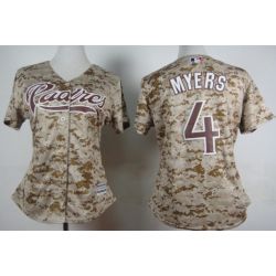 Cheap Wil Myers Padres Women Jersey From China Camo #4