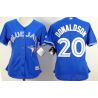 Cheap Josh Donaldson Blue Jays Women Jersey From China Blue #20