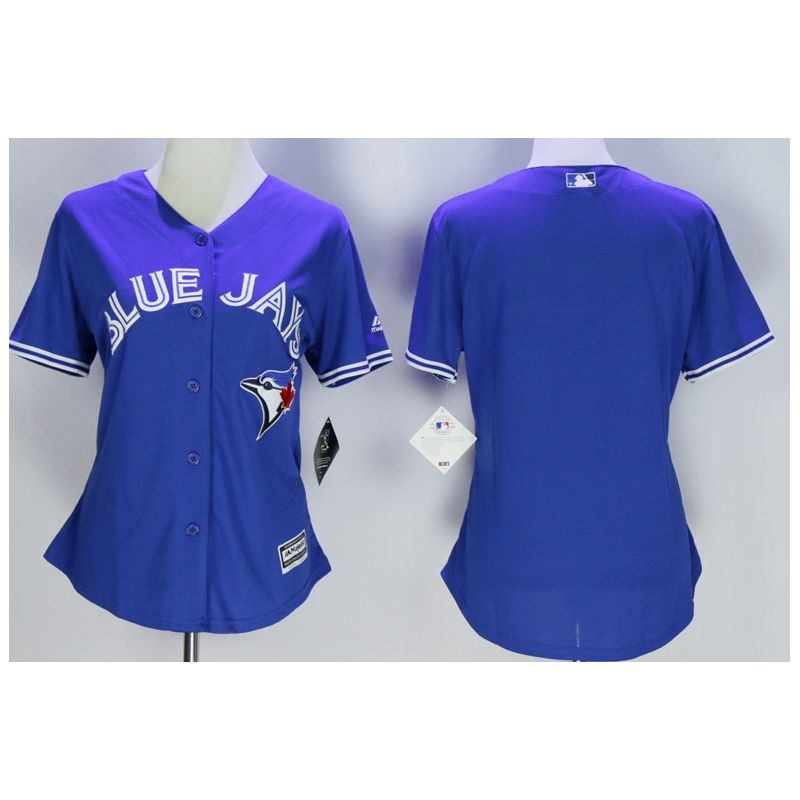 Cheap Blue Jays Women Jersey From China Blue