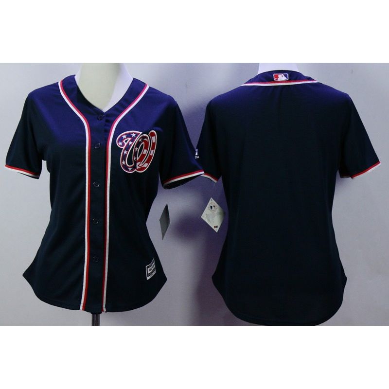 Cheap Nationals Women Jersey From China Blue