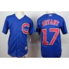 Cheap Kris Bryant Cubs Youth Jersey From China Blue #17