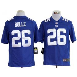 Cheap Antrel Rolle Giants Jersey #26 Blue From China Game