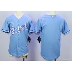 Cheap Royals Youth Jersey From China Light Blue 2016