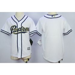 Cheap Padres Youth Jersey From China White