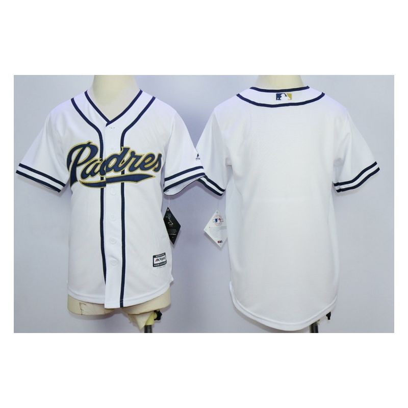 Cheap Padres Youth Jersey From China White