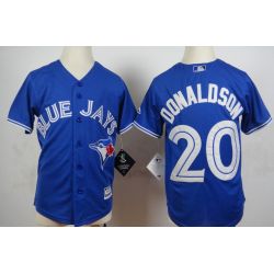 Cheap Josh Donaldson Blue Jays Youth Jersey From China Blue #20