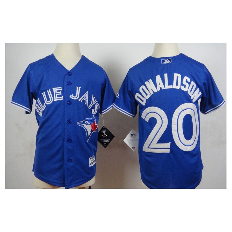 Cheap Josh Donaldson Blue Jays Youth Jersey From China Blue #20